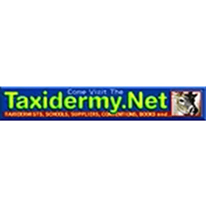 Logo for Taxidermy.Net, a site about taxidermy.